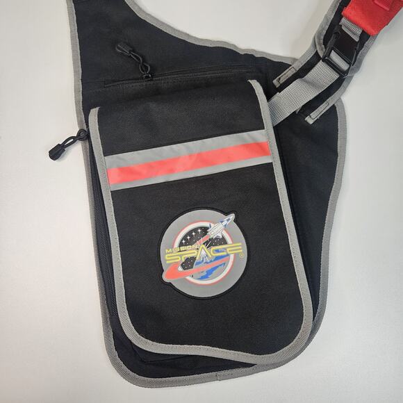 Disney World Park Merch Epcot Mission Space Sling Backpack Travel Mickey Mouse - Picture 2 of 9